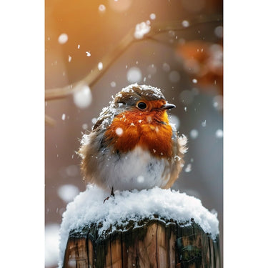 Robin Bird Canvas